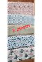 Patterned Bedspread Bag 100X50X40 cm Mixed Colors 3 Pcs