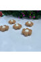 Pompom Daisy Flower Ornament Set of 10 - Decorative Handmade Flower - 3