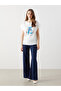 Lcwaikiki Classic Crew Neck Printed Women's T-Shirt (S5) - 2