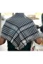 Cotton Unisex Shawl, Scarf, Headscarf Black and White Striped Local Shawl - 2