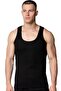 Black Combed Men's Undershirt