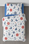 Cotton Single Duvet Cover Set Children's Pattern Quilt Cover + Fitted Sheet + 1 Pillowcase - 3