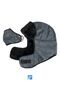 70% Acrylic 30% Cotton, Water Resistant Russian Pilot Hat with Soft Fur Inside (Masked) - 4