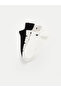 Esvab • Modern & Distinctive Embroidered Women's Booties Socks 3-Piece Set - 3