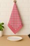 Cotton German Napkin, Kitchen Towel, Nutrition Cover Set of 4 - Checkered Stylish Design - 5