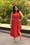 Bel Pile Detail Midi Dress 1620 - 4