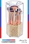 Premium lid mica brush organizer makeup brush organizer hexagon jewelry jewelry box - 4