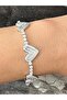 Vip Series Steel 19.5 cm Heart Bracelet