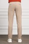 Beige Slim Fit Slim Fit Side Pocket Lace up Jogger Men's Trousers - 3