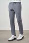 Men's Navy Blue Sawa Patterned Polyviscon-Linen Slim Fit Trousers - 2