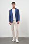 Men's Parliament Polyviscon Slim Fit Mono Collar Classic Jacket - 4