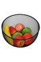 Antique Fruit Basket, Fruit Bowl, Vegetable Bowl, Multi-Purpose Riva Model Black Decorative Basket Kitchen Living Room - 6