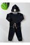 3-Piece Camisole Beret Cotton Unisex Baby Kids Set