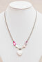 Handmade Colorful & Quartz Stone Special Design Steel Women's Necklace - 2