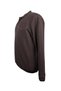 Men's Large Size, Suitable for 122 kg - 158 Kg, Wide Fit, Polo Collar, Thessaloniki Sweatshirt, Brown - 3