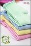 4 Pairs of Women's Bamboo Ruffled Colorful Booties Socks - 2