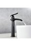 Bathroom Sink Faucet Matte Black Copper Striped Color New Style Model Imported with 7 Year Warranty - 6