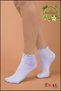 4 Pairs of Women's Bamboo Ruffled Colorful Booties Socks - 2