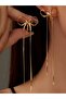 316L Stainless Steel Ribbon Earrings - 2