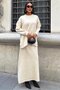 Midi Skirt Knitwear Set 10231 - 2