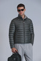 Andy Goose Feather Men's Coat Green - 5