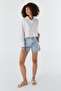 Bow Lace Crop Shirt White - 3