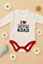 Newborn Baby Unisex 3-Piece Bodysuit Set - 2