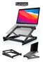 Steel Laptop Stand Notebook MacBook Riser Compatible with All Models, 5-Angle Adjustable Base - 2