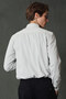 Watt Men's Velvet Sports Shirt Regular Fit Stone - 6