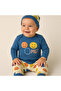 Mi̇nella Ki̇ds Baby Boy Suit 100% Cotton