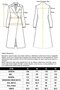 Low Sleeve Zipper Closure Oversize Leather Trench Coat Black 6759 - 8