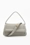 Moi Gray Women's Stylish Design Snap Fastener Adjustable Strap Hand, Arm and Shoulder Bag L:10 W:21 W:7 cm - 3