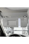 Leather Magnetic Glasses & Card Holder Black for Car– Organizer Clip on Sun Visor - 4