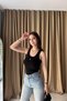 Heart Accessories Detailed U-Neck Tank Top - 5