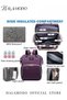 3 in 1 Multifunction Diaper Backpack, Diaper Bag with Foldable Changing Station, Waterproof Large Ca - 4