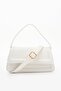 Moi White Women's Stylish Design Snap Fastener Adjustable Strap Hand, Arm and Shoulder Bag L:10 W:21 W:7 cm - 3