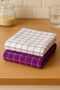 100% Cotton Serving Napkin and Kitchen Towel Set of 4, Dining Cover - Luxurious and Stylish Design - 4