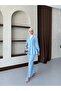 Lace Embroidered Ruffled Jacket Two-Piece Suit - 4
