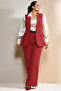 Plus Size Women's Black Casual -Office Combination |   Elegance and Comfort Together - 4