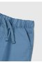 Boy's Aviator Blue Drawstring Bermuda Shorts - 3