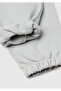 Boy's Gray Melange Back Pocket Logo Jogger Tracksuit - 3
