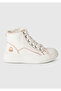 Boy's White Logo Detailed Sneaker