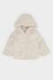 Baby Girl Fleece Lined Zippered Plush Hooded Coat C5319A524Au