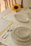 Ziggy 5 Pieces |   4 Pieces of American Service & 1 Piece of Runner Duck Linen Washable Stain Resistant Set - 7