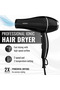 Professional Ionic Hair Dryer 2600W | Cool Shot, 2 Heat/Speed Modes, Diffuser, Low Noise - 2