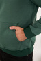 Men's Basic Oversize Hooded Sweatshirt - 7