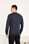 Men's Basic Long Sleeve Plain Sweatshirt - 6