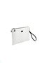 White - White W Pattern Women's Portfolio and Clutch Handbag Sp1250 - 5