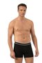 Özkan 11226 5 Pack Men's 95% Cotton Lycra Single Jersey Fabric Mixed Color Flexible Comfortable Boxer Shorts - 3