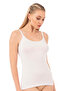 Özkan 24675 Women's Modal Cotton Thin Strap Lace Tank Top - 4